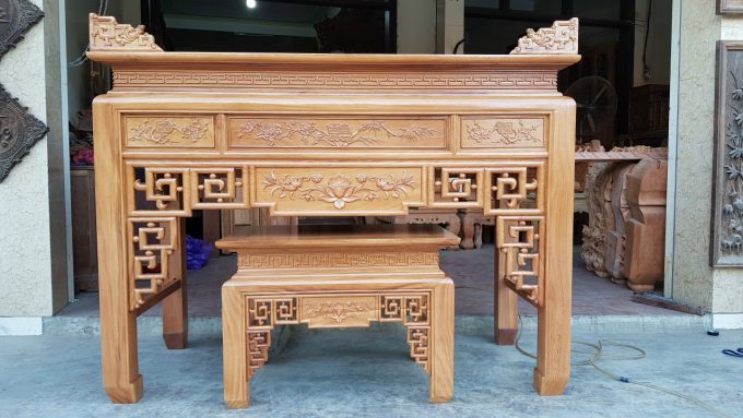 bàn thờ gỗ thanh hóa