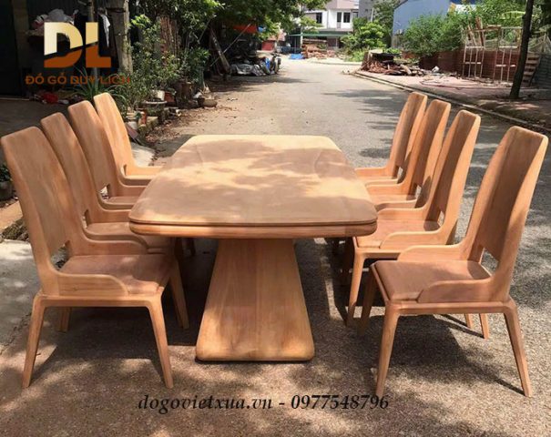 mẫu bàn ghế ăn gỗ đẹp nhất 