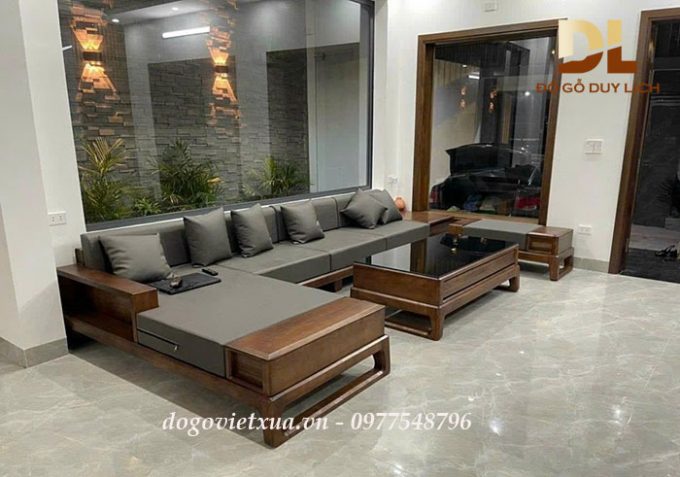 mẫu bàn ghế sofa bọc đệm