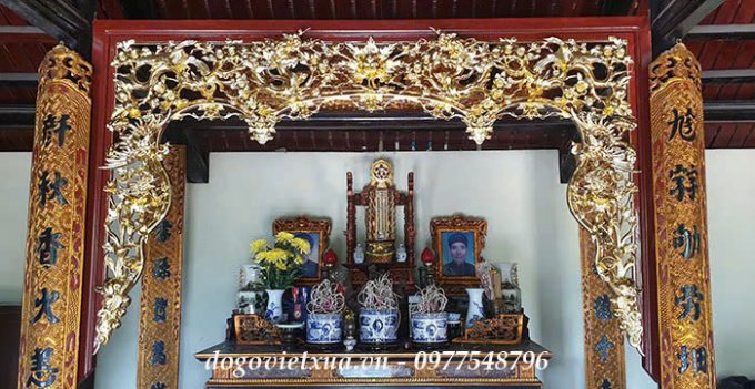 cửa võng phòng thờ đẹp